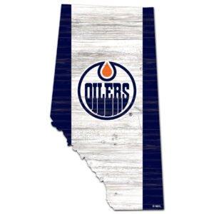 Edmonton Oilers 18'' x 18'' Flag Cutout Sign